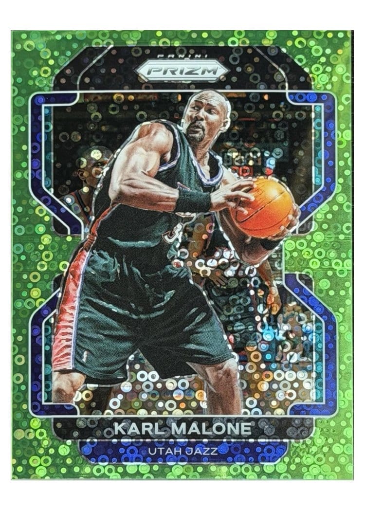 2021-22 Panini Prizm Base Set Karl Malone #259 card