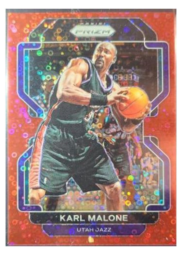 2021-22 Panini Prizm Base Set Karl Malone #259 card