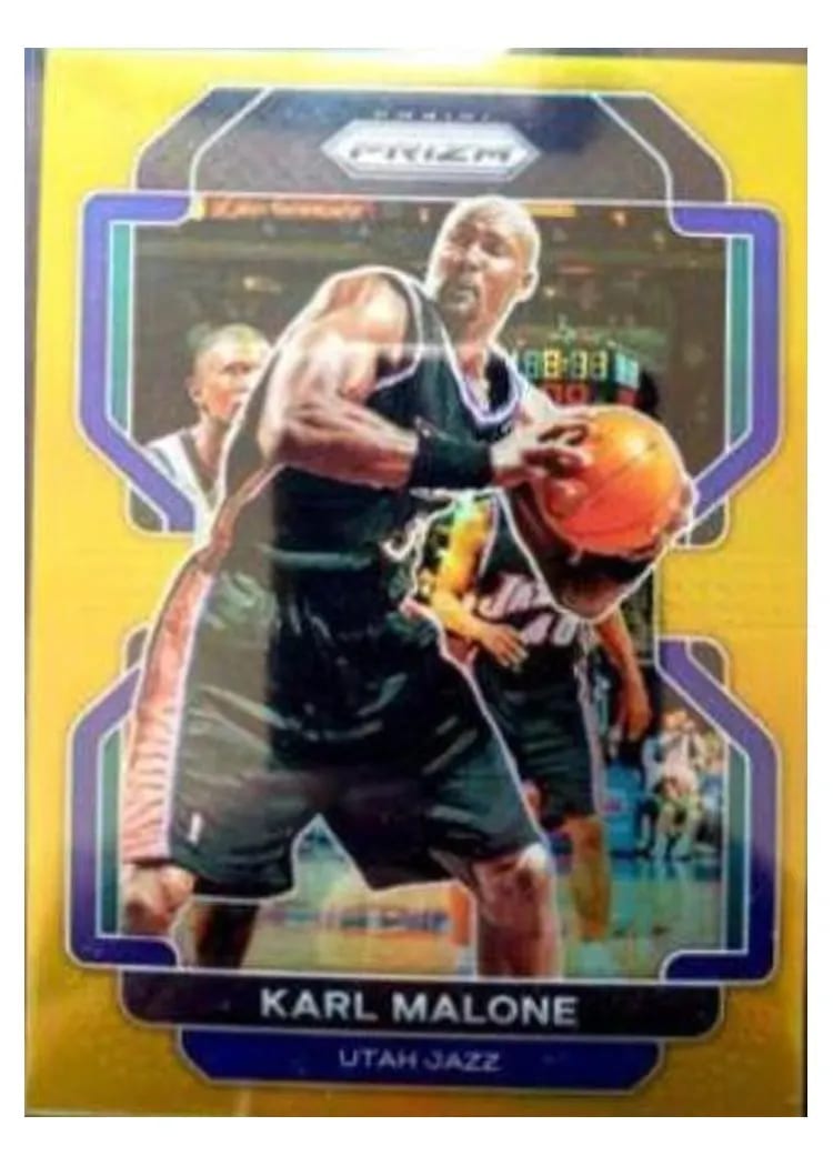 2021-22 Panini Prizm Base Set Karl Malone #259 card