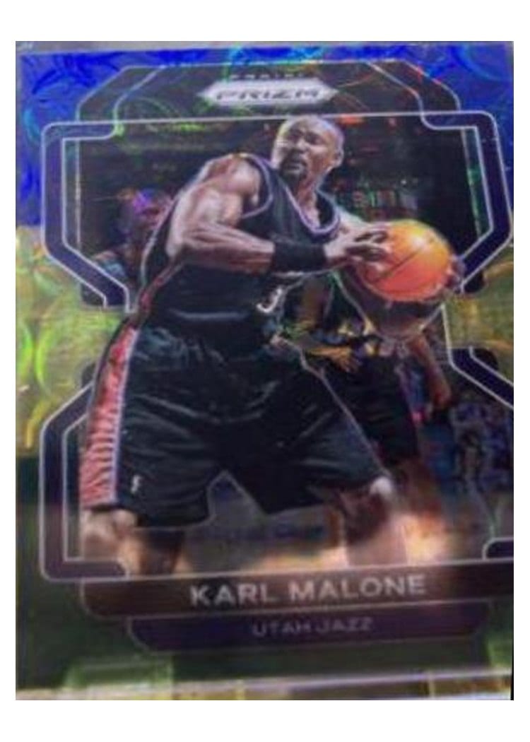 2021-22 Panini Prizm Base Set Karl Malone #259 card