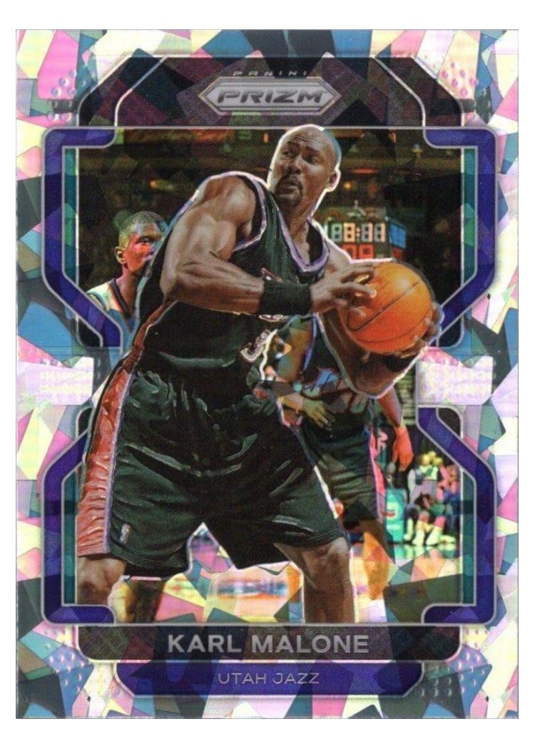 2021-22 Panini Prizm Base Set Karl Malone #259 card