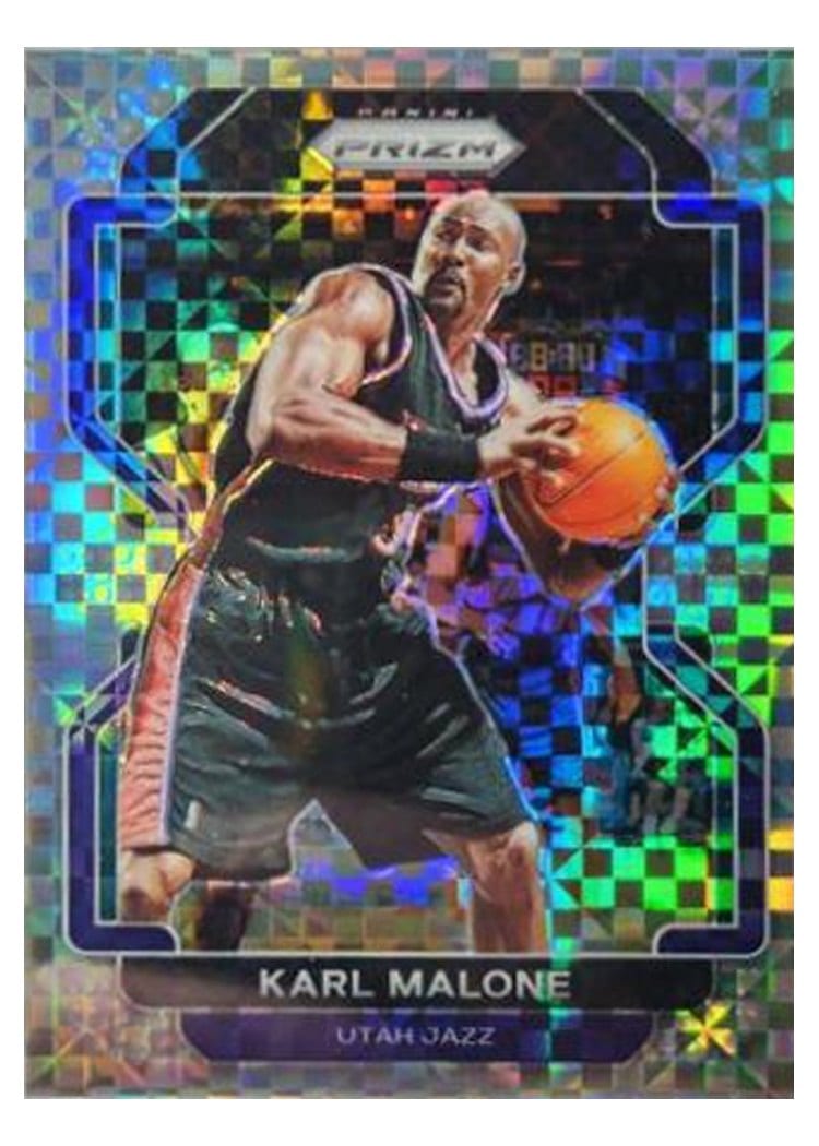 2021-22 Panini Prizm Base Set Karl Malone #259 card