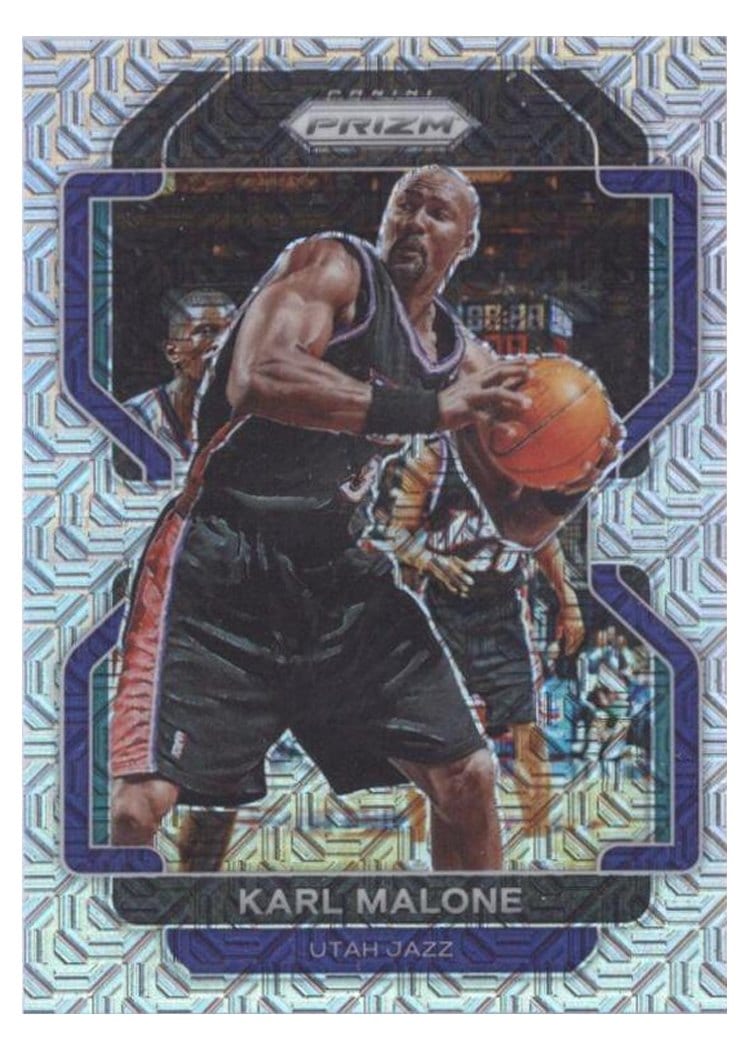 2021-22 Panini Prizm Base Set Karl Malone #259 card