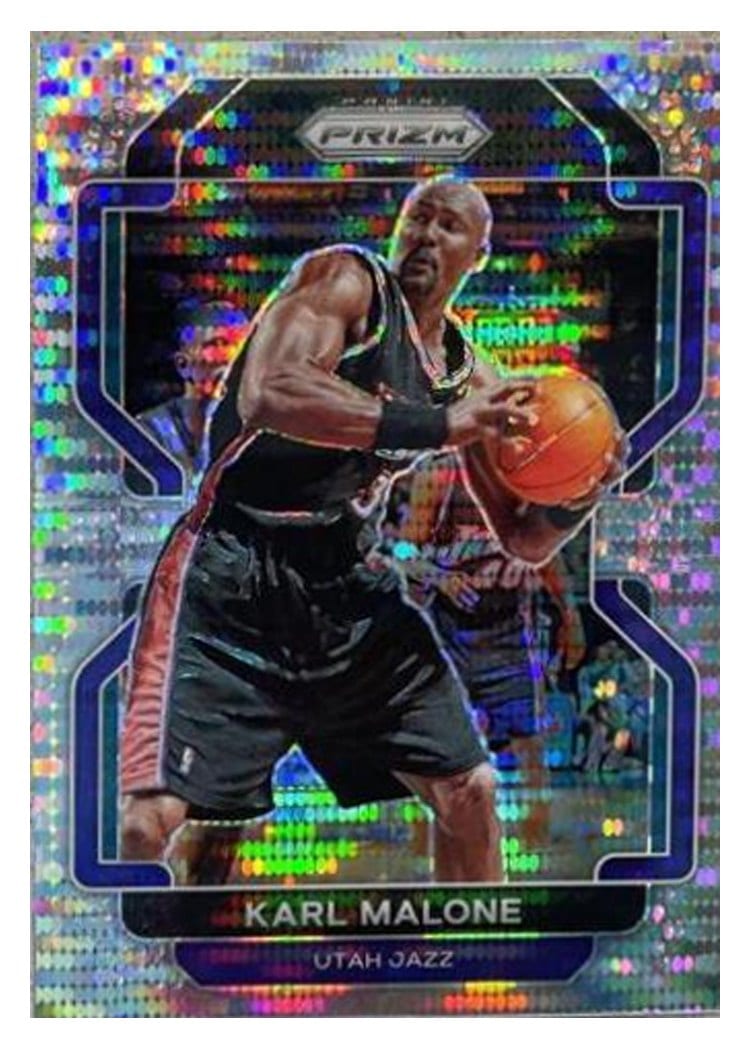 2021-22 Panini Prizm Base Set Karl Malone #259 card