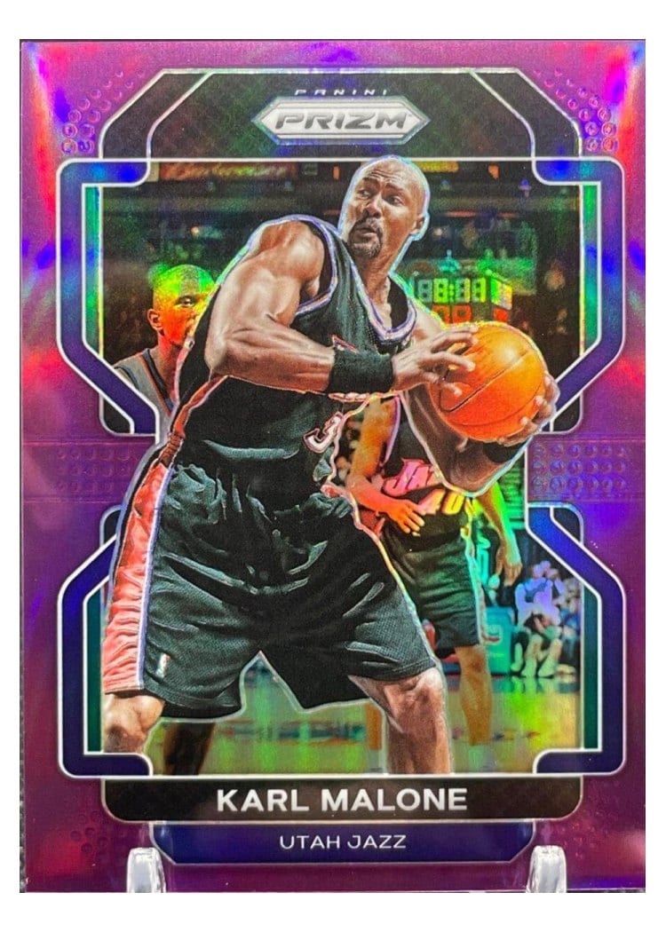 2021-22 Panini Prizm Base Set Karl Malone #259 card
