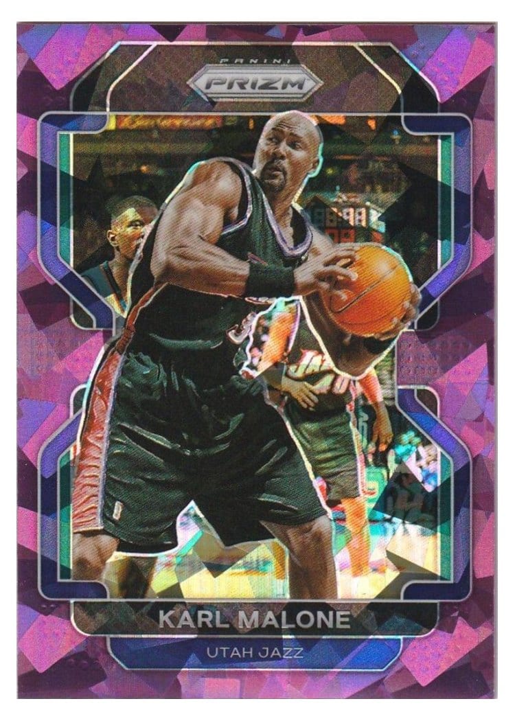 2021-22 Panini Prizm Base Set Karl Malone #259 card
