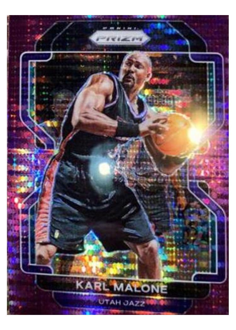 2021-22 Panini Prizm Base Set Karl Malone #259 card