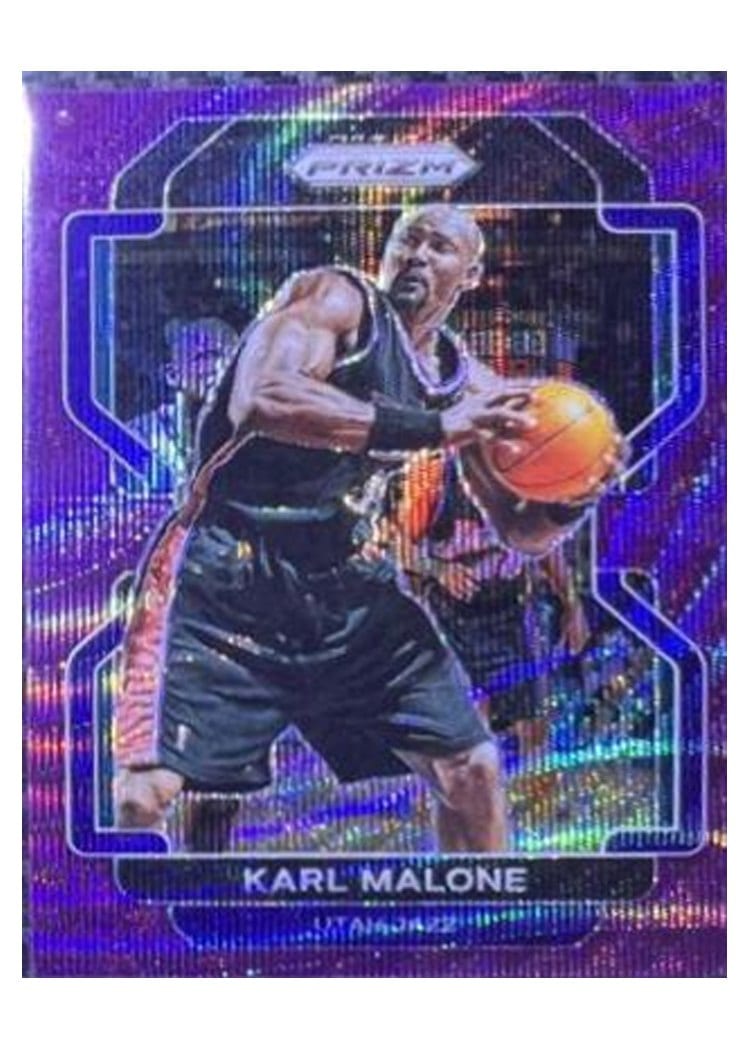 2021-22 Panini Prizm Base Set Karl Malone #259 card