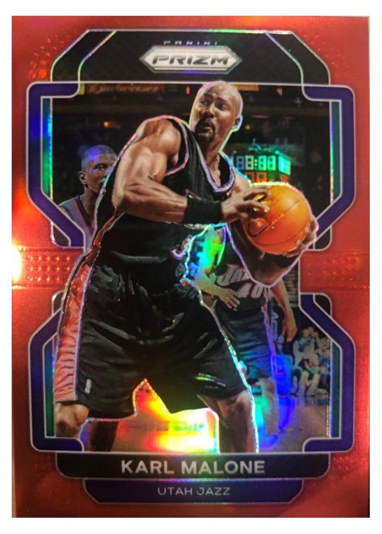 2021-22 Panini Prizm Base Set Karl Malone #259 card