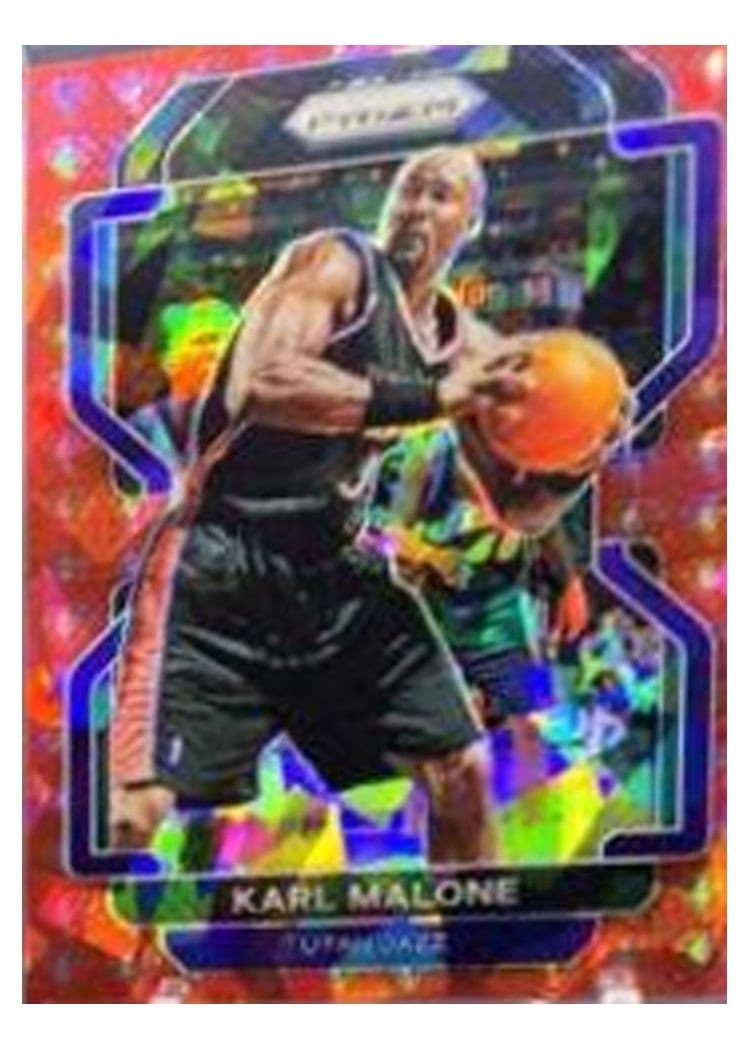 2021-22 Panini Prizm Base Set Karl Malone #259 card