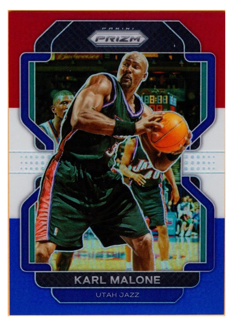 2021-22 Panini Prizm Base Set Karl Malone #259 card