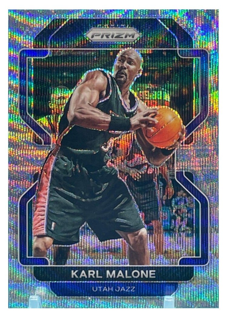 2021-22 Panini Prizm Base Set Karl Malone #259 card