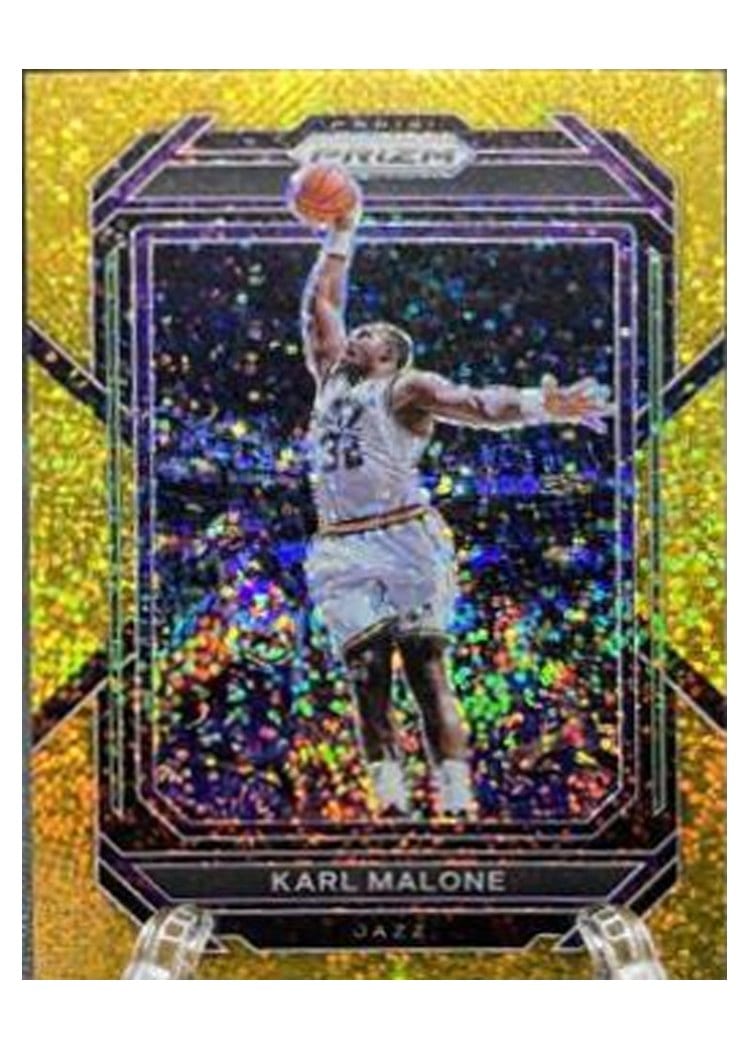 2022-23 Panini Prizm Base Set Karl Malone #284 card