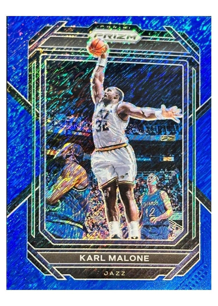 2022-23 Panini Prizm Base Set Karl Malone #284 card