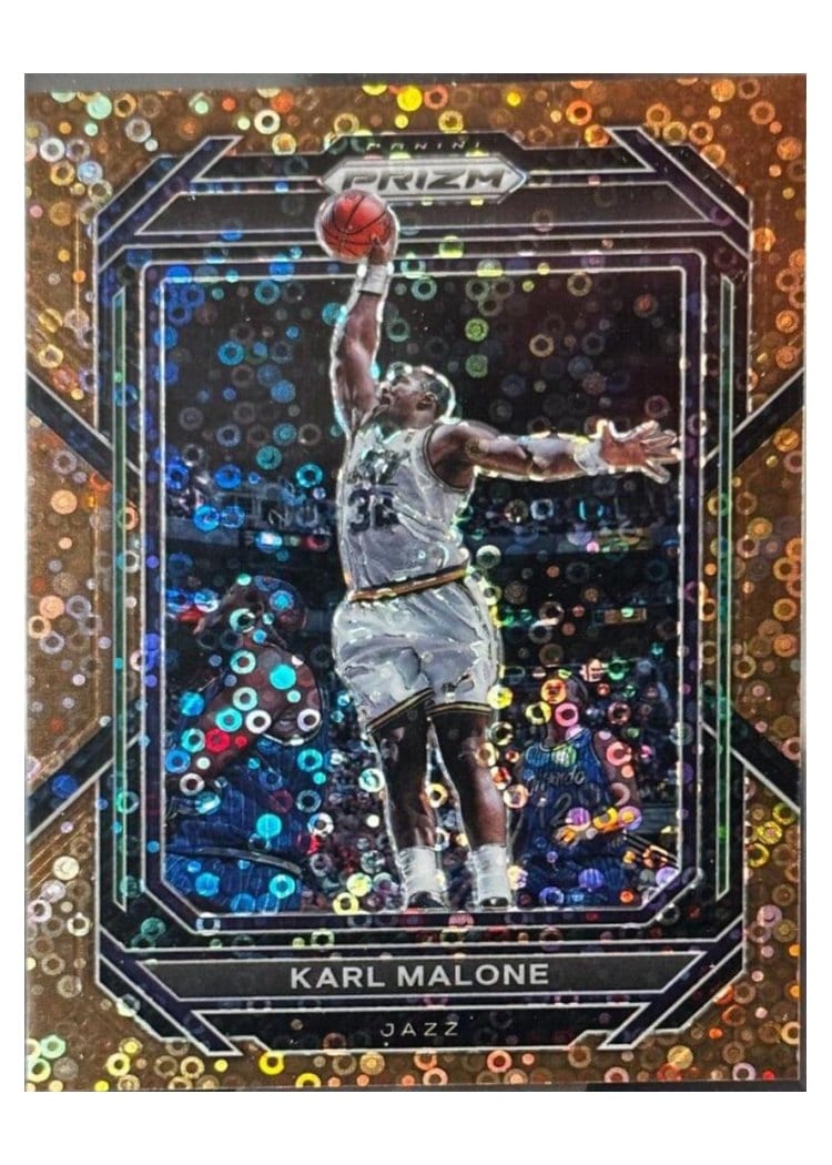 2022-23 Panini Prizm Base Set Karl Malone #284 card