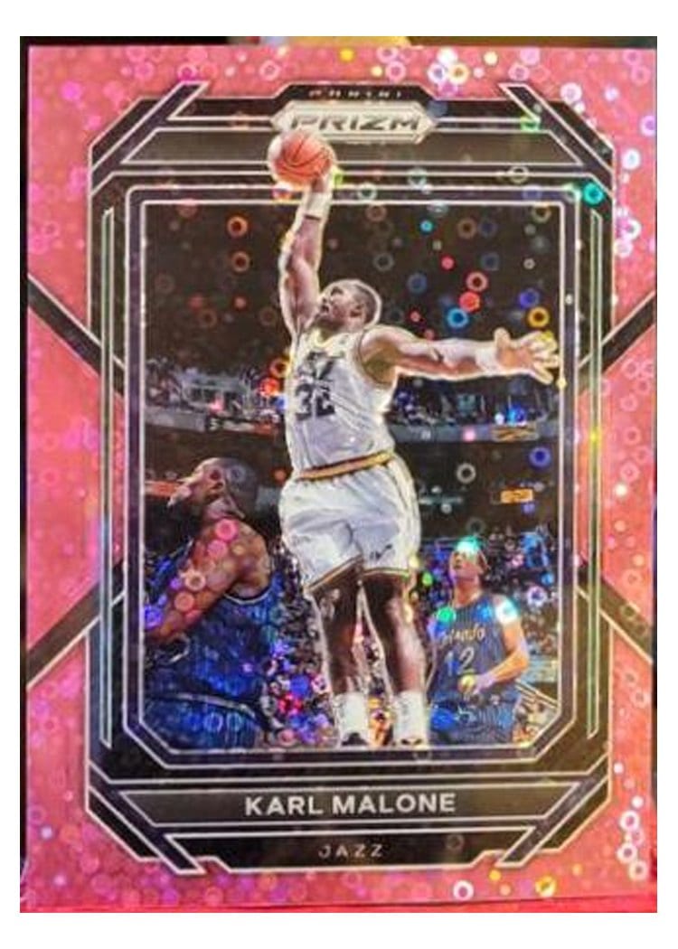 2022-23 Panini Prizm Base Set Karl Malone #284 card