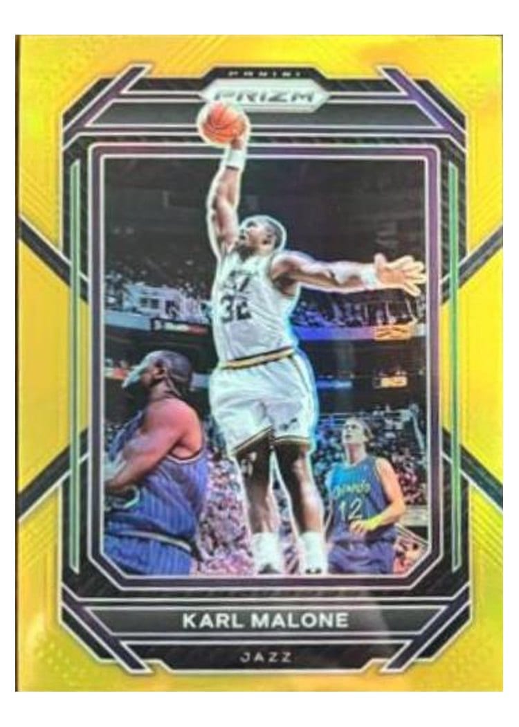 2022-23 Panini Prizm Base Set Karl Malone #284 card