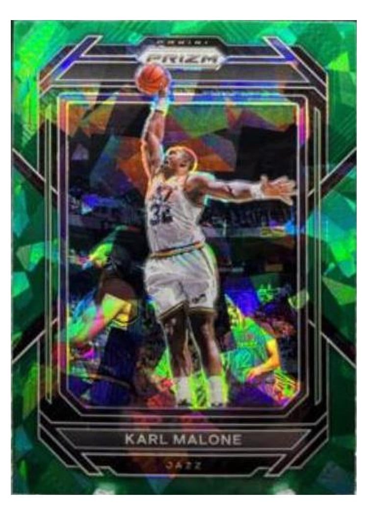 2022-23 Panini Prizm Base Set Karl Malone #284 card