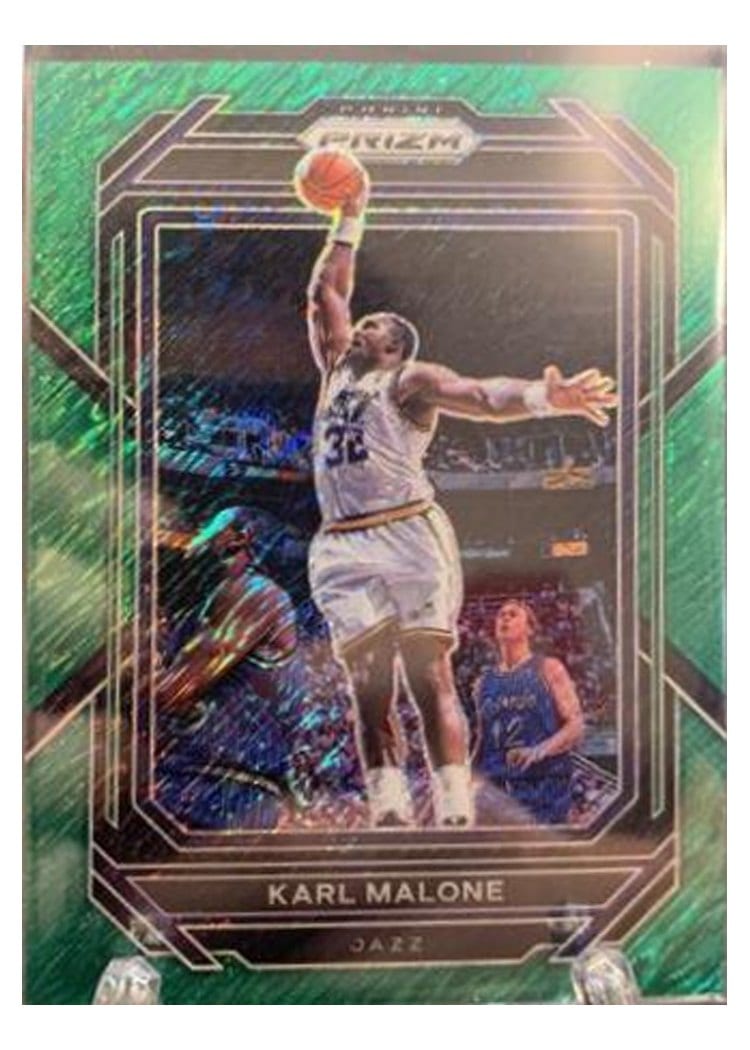 2022-23 Panini Prizm Base Set Karl Malone #284 card