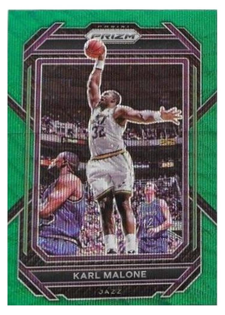 2022-23 Panini Prizm Base Set Karl Malone #284 card
