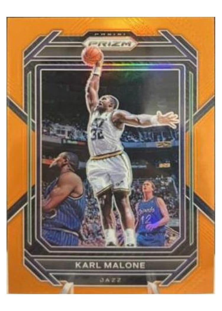 2022-23 Panini Prizm Base Set Karl Malone #284 card