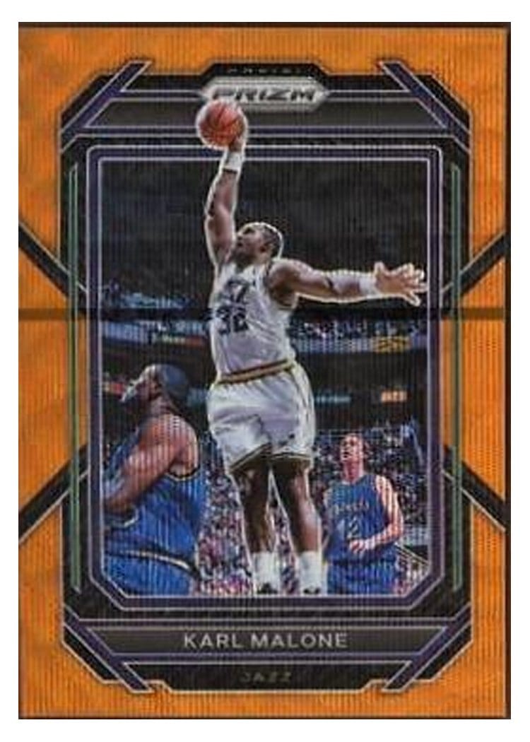 2022-23 Panini Prizm Base Set Karl Malone #284 card