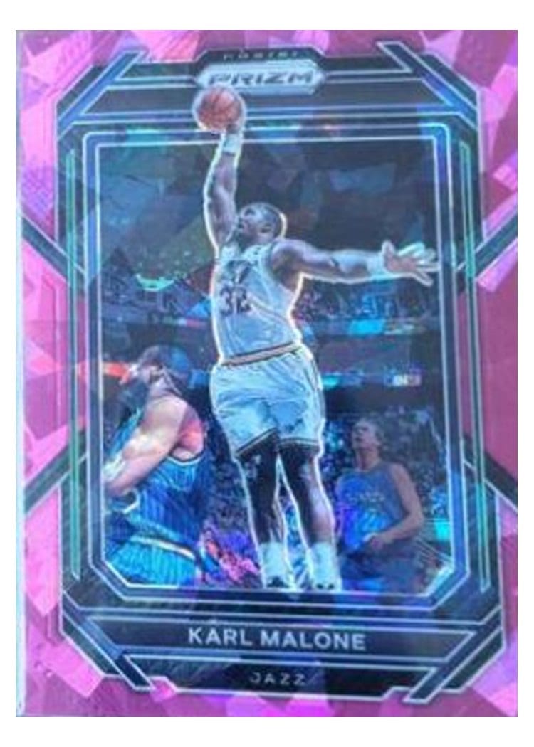 2022-23 Panini Prizm Base Set Karl Malone #284 card