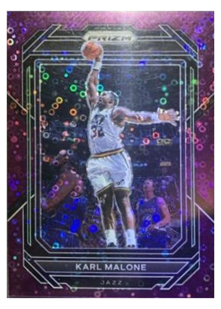 2022-23 Panini Prizm Base Set Karl Malone #284 card