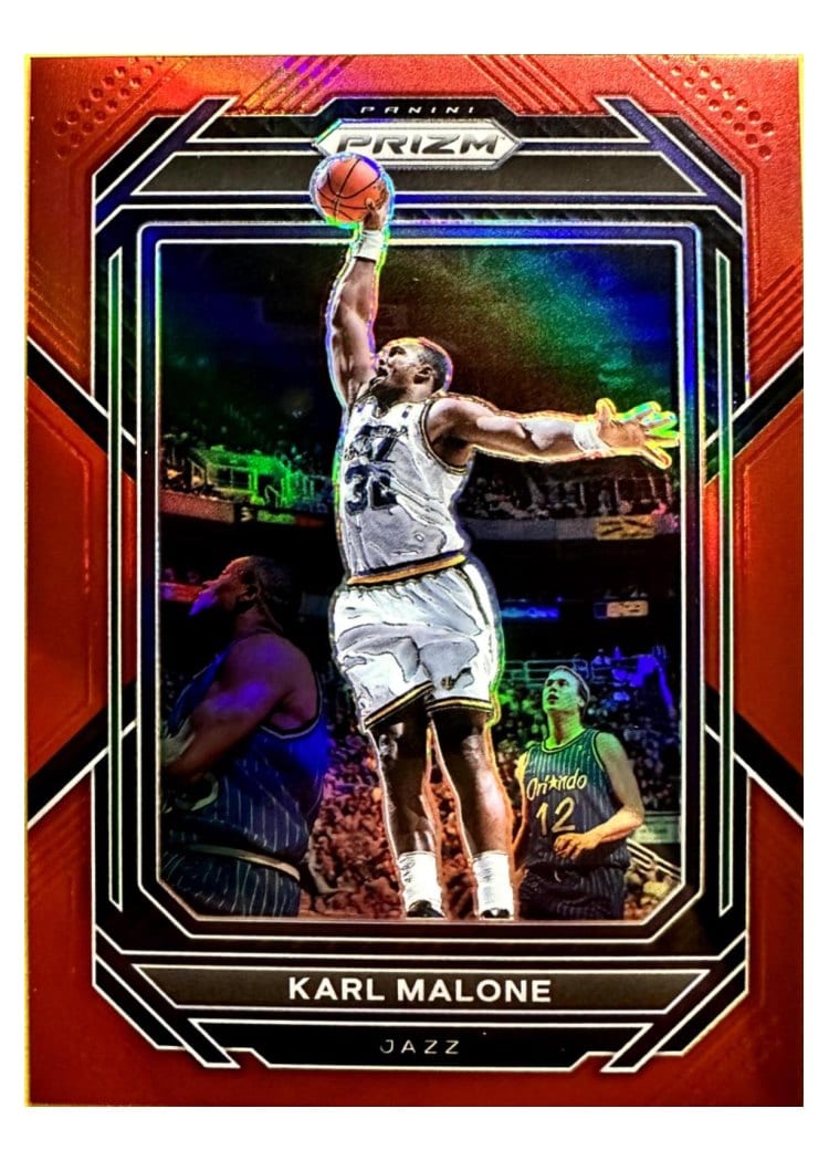 2022-23 Panini Prizm Base Set Karl Malone #284 card