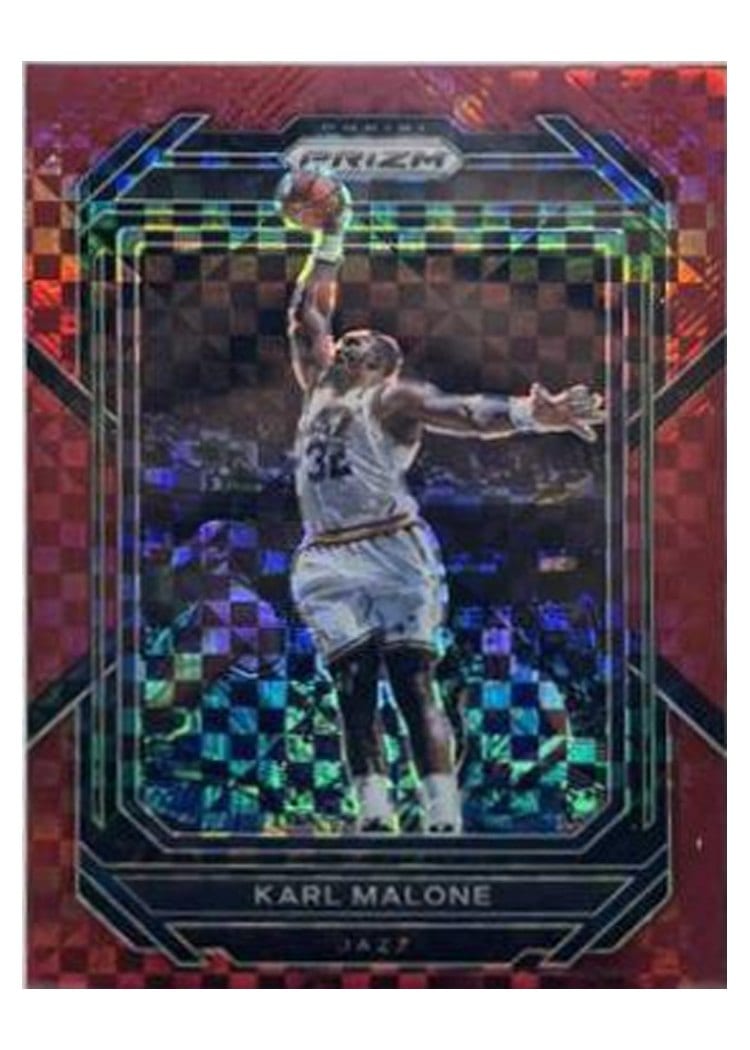 2022-23 Panini Prizm Base Set Karl Malone #284 card