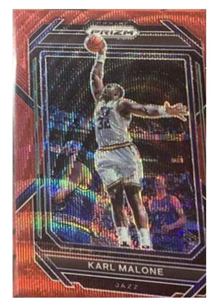 2022-23 Panini Prizm Base Set Karl Malone #284 card