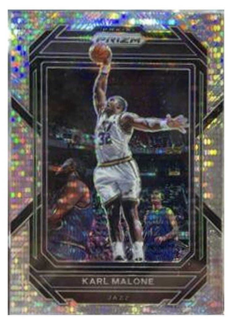 2022-23 Panini Prizm Base Set Karl Malone #284 card