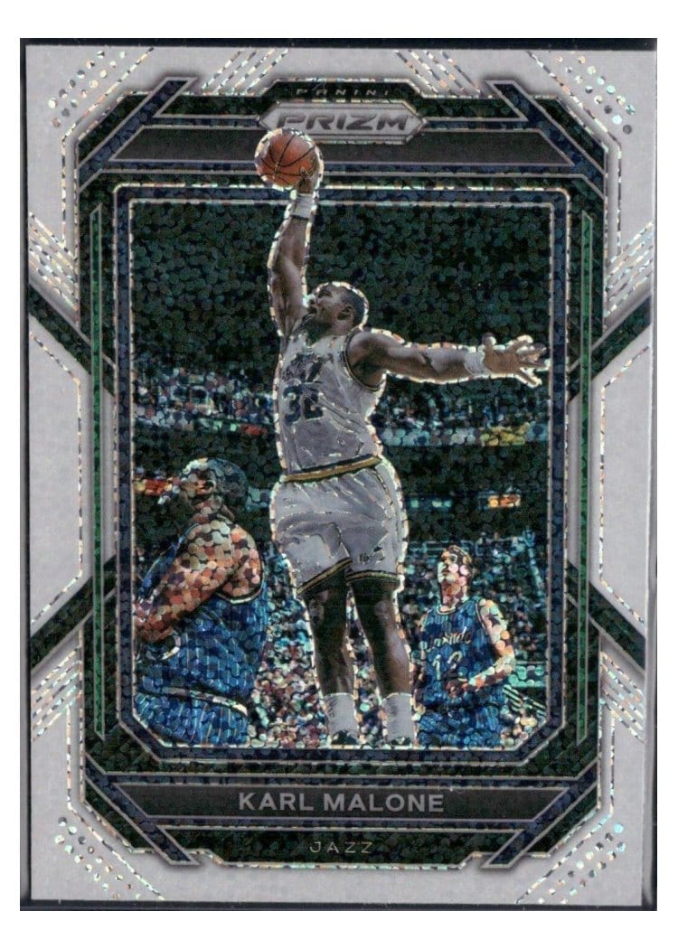 2022-23 Panini Prizm Base Set Karl Malone #284 card