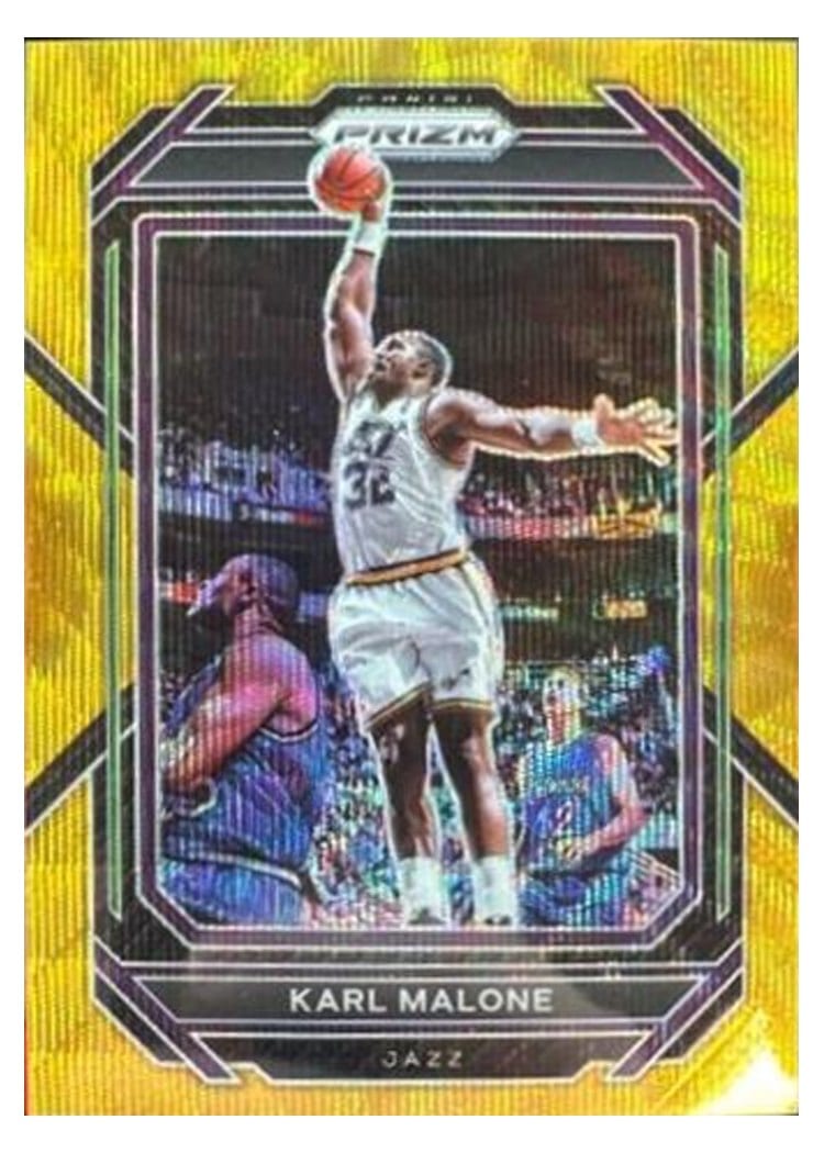 2022-23 Panini Prizm Base Set Karl Malone #284 card