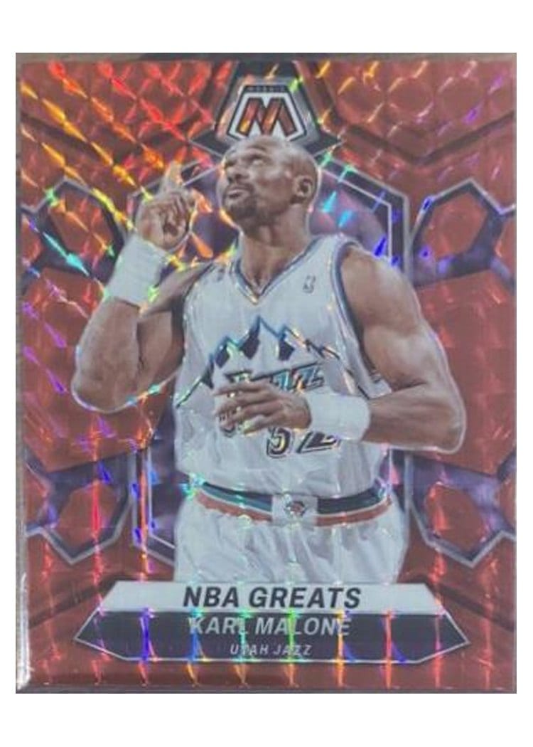 2023-24 Panini Mosaic Base Set Karl Malone #297 card