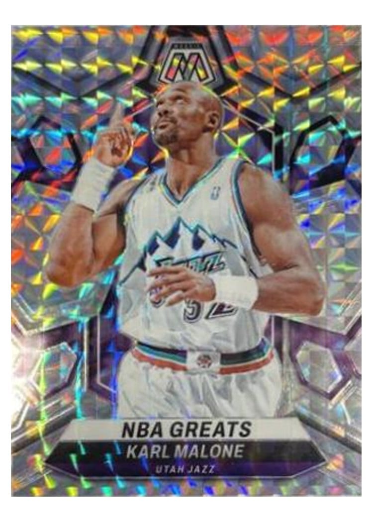 2023-24 Panini Mosaic Base Set Karl Malone #297 card