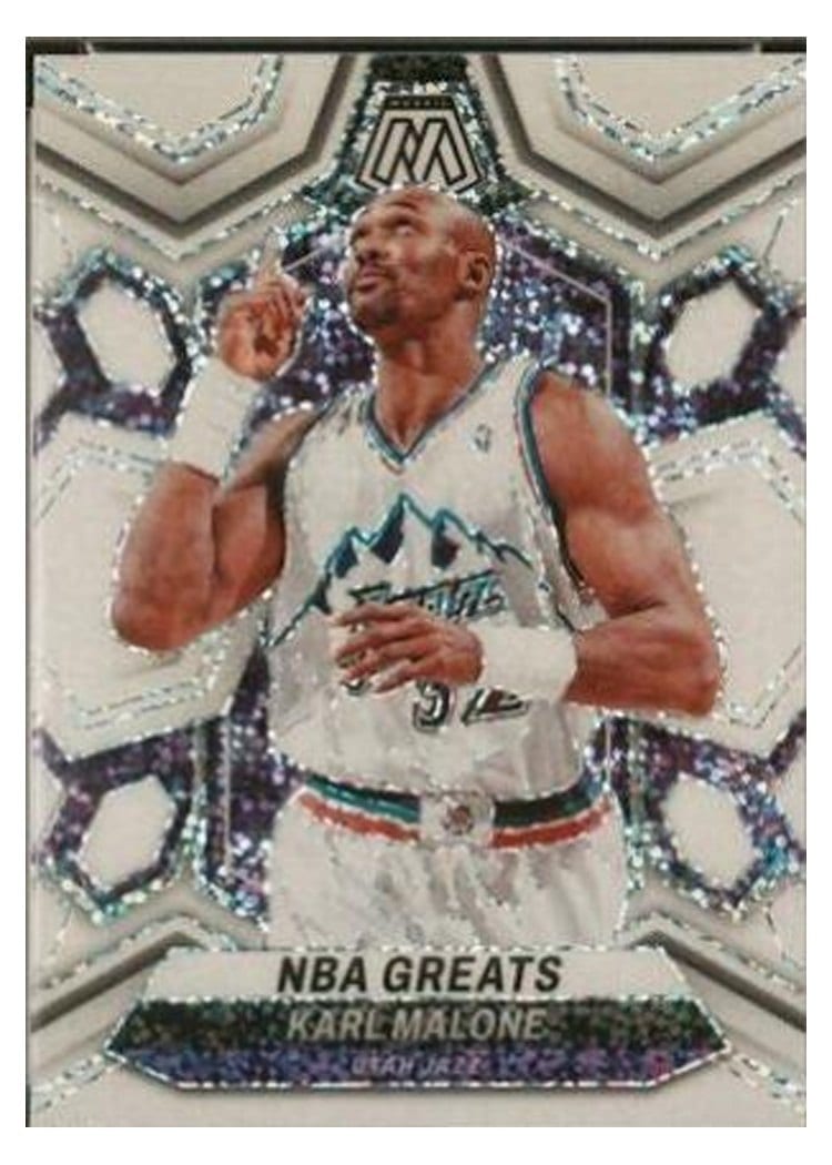 2023-24 Panini Mosaic Base Set Karl Malone #297 card