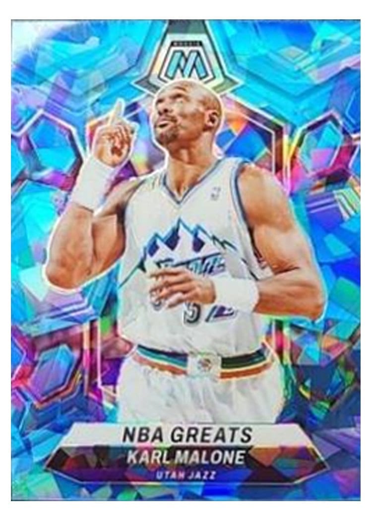 2023-24 Panini Mosaic Base Set Karl Malone #297 card