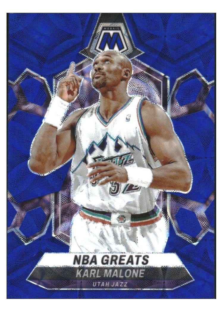 2023-24 Panini Mosaic Base Set Karl Malone #297 card