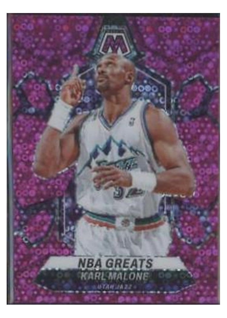 2023-24 Panini Mosaic Base Set Karl Malone #297 card