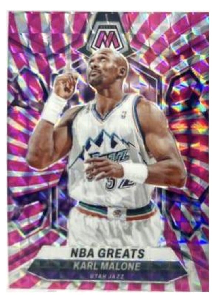 2023-24 Panini Mosaic Base Set Karl Malone #297 card