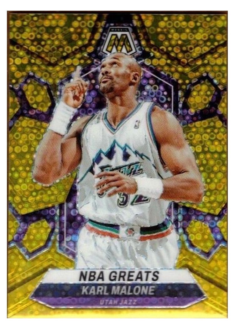 2023-24 Panini Mosaic Base Set Karl Malone #297 card