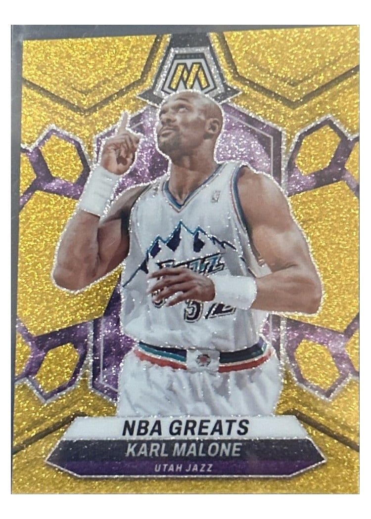 2023-24 Panini Mosaic Base Set Karl Malone #297 card