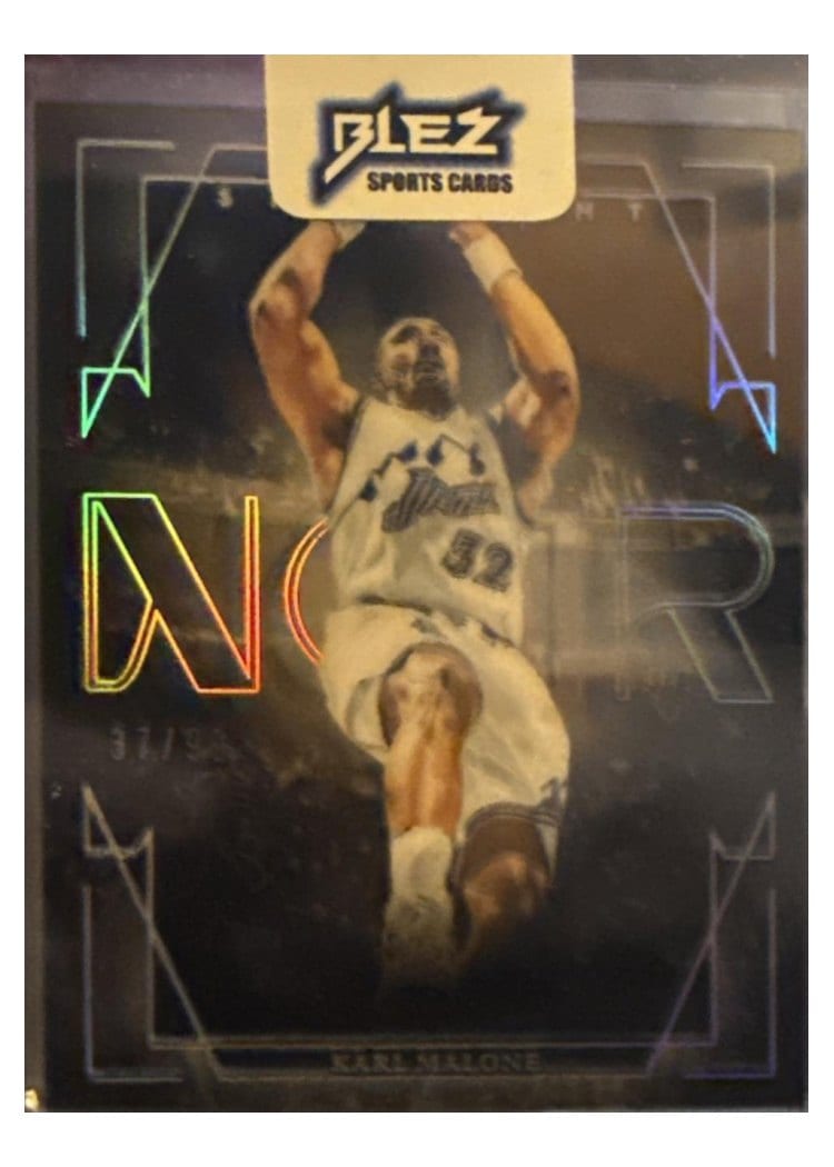 2024-25 Panini Noir Spotlight Set Karl Malone #8 card