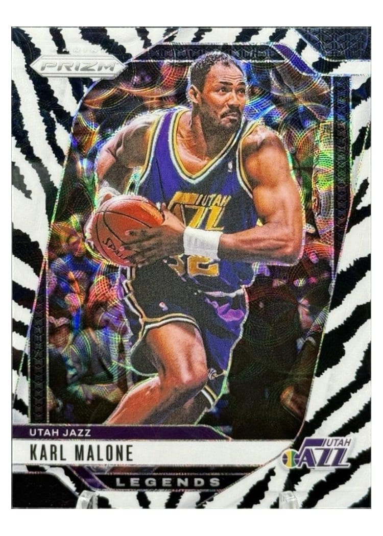 2024-25 Panini Prizm Base Set Karl Malone #289 card