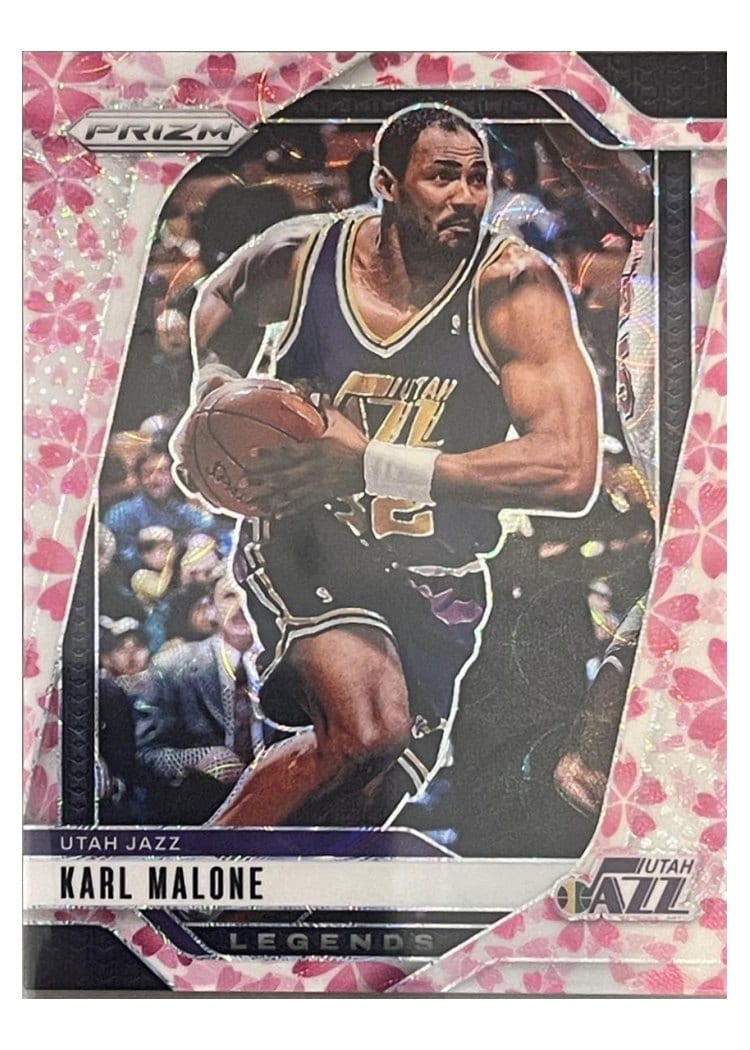 2024-25 Panini Prizm Base Set Karl Malone #289 card