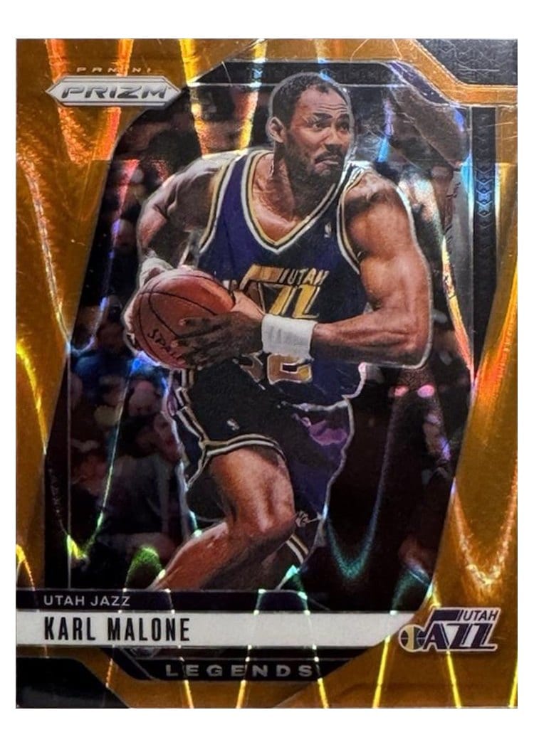 2024-25 Panini Prizm Base Set Karl Malone #289 card