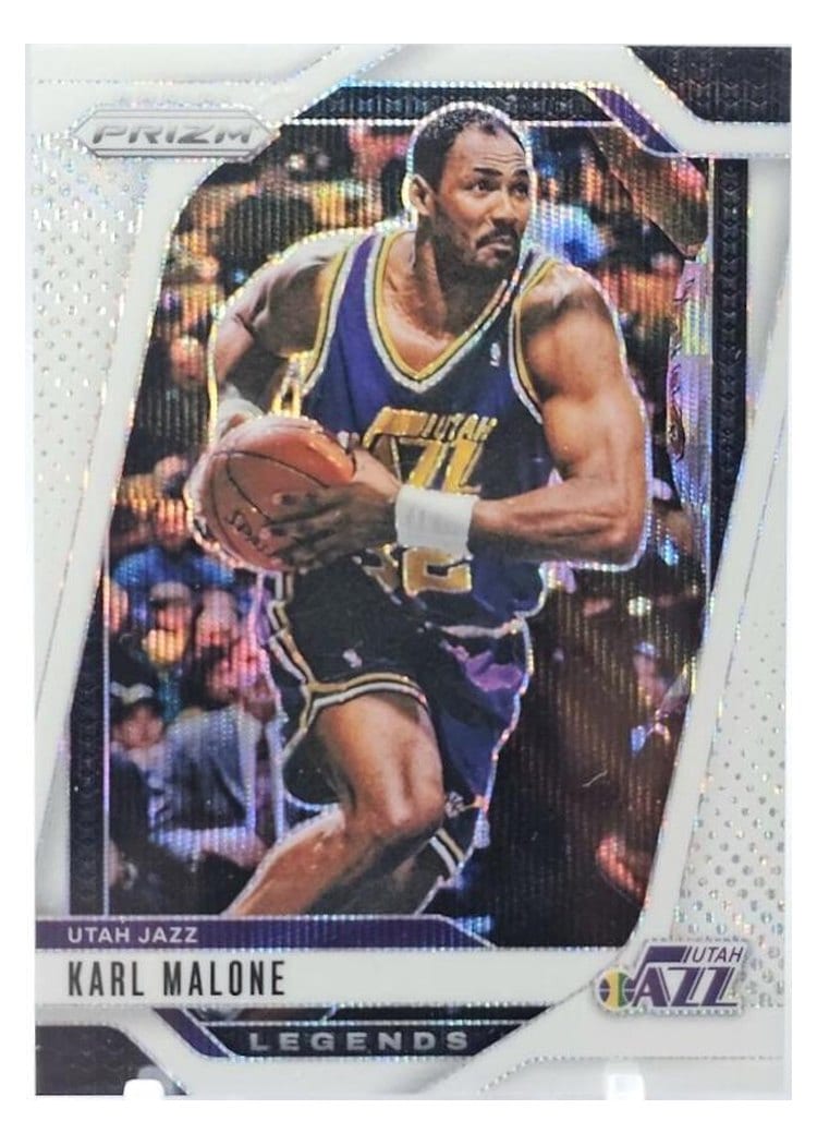 2024-25 Panini Prizm Base Set Karl Malone #289 card