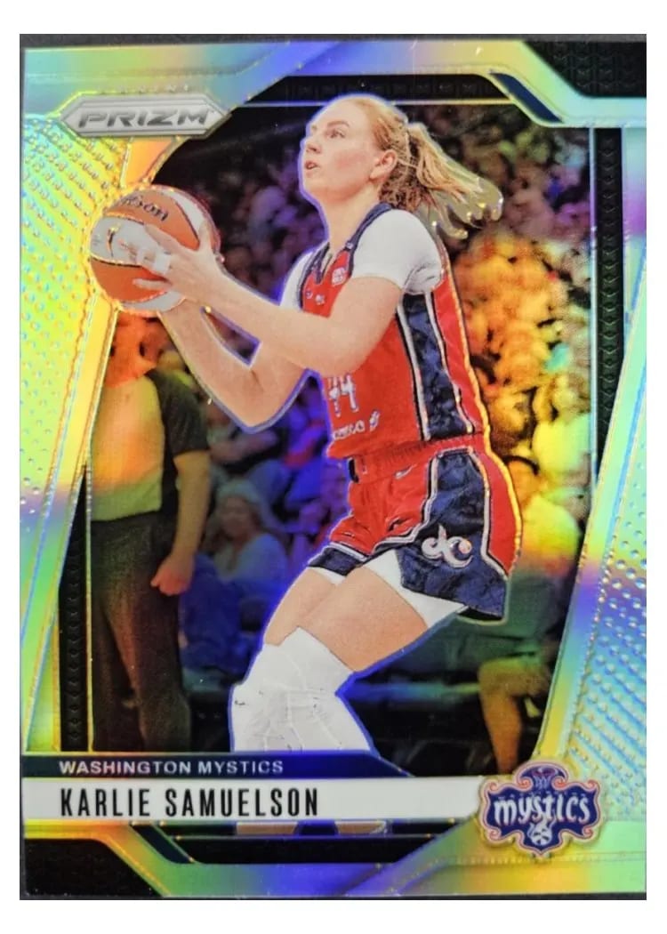 2024 Panini Prizm WNBA Base Set Karlie Samuelson Silver #82 card