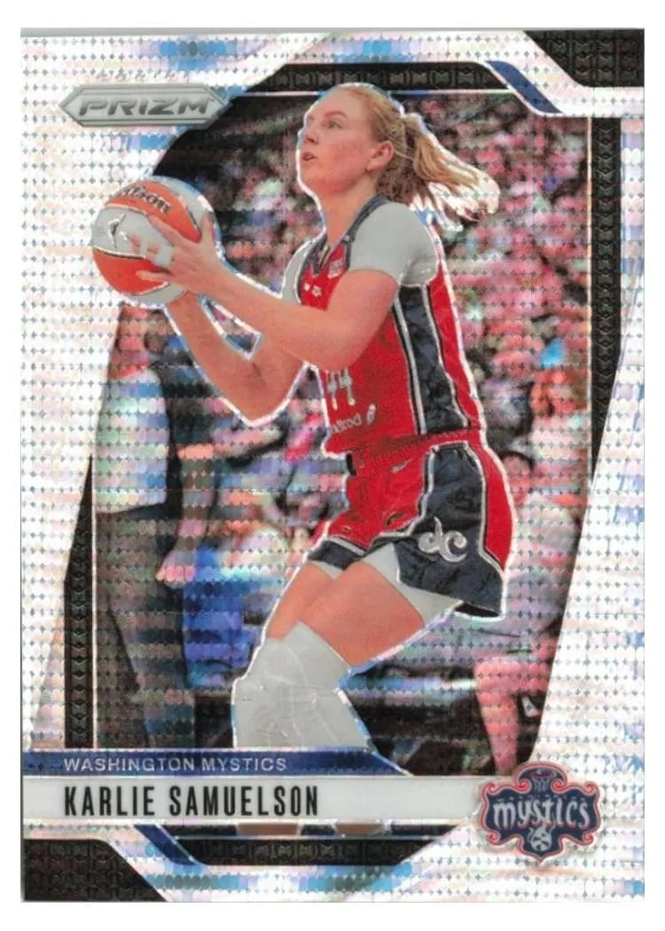 2024 Panini Prizm WNBA Base Set Karlie Samuelson Pulsar #82 card